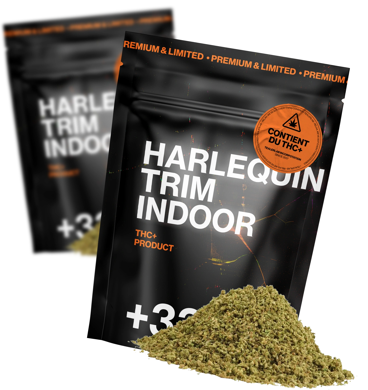 Harlequin Trim THC+ 1g+1g offert